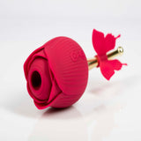 Beautiful Butterfly Rose Vibrator